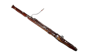 Bassoon side view
