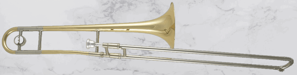 Side view of the Prelude 711 trombone model