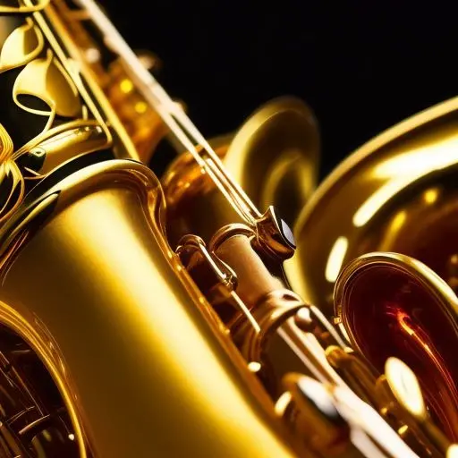 a saxophone after maintenance and proper care
